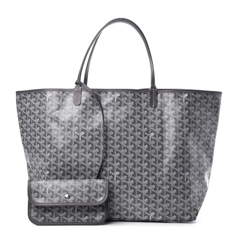 goyard goyardine saint louis gm grey